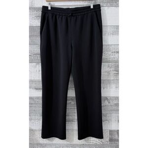 G4free Black Wide Leg Lounge Yoga Pants w/Pockets Women's XL Comfy